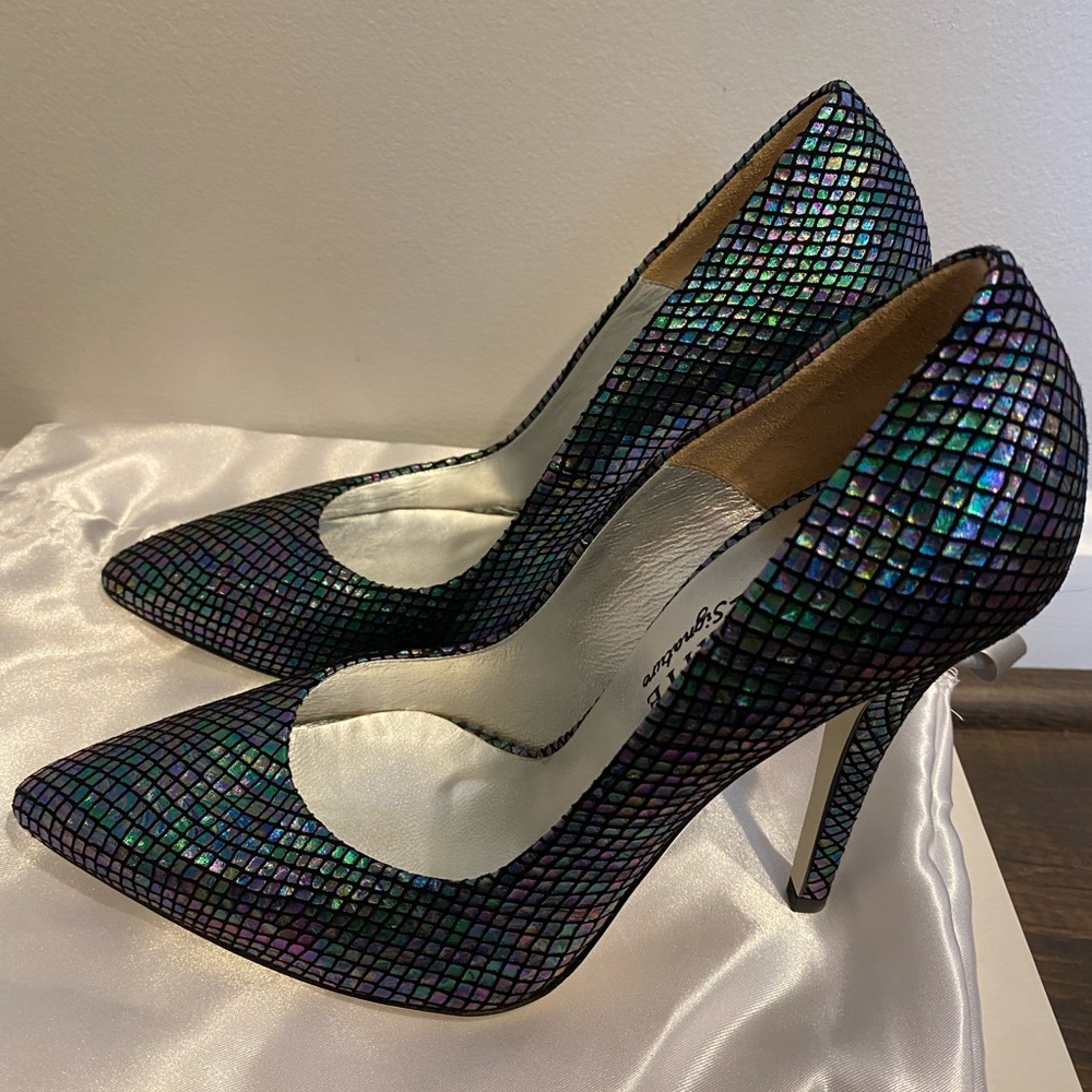 Neiman Marcus Ron White Kaitlin Python Heel